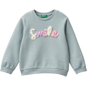 United Colors of Benetton Girls Maglia G/C M/L 3j68g10fu Hooded Sweatshirt, Grigio, UK United Colors of Benetton Girls Maglia G/C M/L 3j68g10fu Hooded Sweatshirt, Grigio, UK