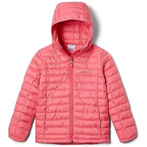 Columbia Youth Girls Silver Falls Hooded Jacket Hooded Puffer Jacket, Camellia Rose, Size L Columbia Youth Girls Silver Falls Hooded Jacket Hooded Puffer Jacket, Camellia Rose, Size L