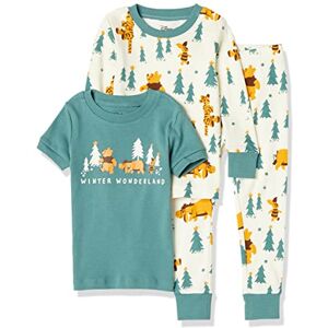 Amazon Essentials Disney Marvel Star Wars Baby Boys' Snug-Fit Cotton Pyjama Sleepwear Sets, Pack of 3, Pooh Holiday Forest Kids, 12 Months Amazon Essentials Disney Marvel Star Wars Baby Boys' Snug-Fit Cotton Pyjama Sleepwear Sets, Pack of 3, Pooh Holiday Forest Kids, 12 Months