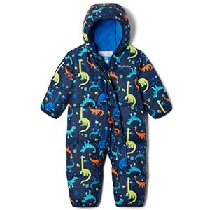 Columbia Unisex Kids Snuggly Bunny Bunting, Snowsuit Romper, Collegiate Navy Skisaurus, Size 12/18 Columbia Unisex Kids Snuggly Bunny Bunting, Snowsuit Romper, Collegiate Navy Skisaurus, Size 12/18
