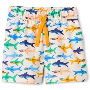 Amazon Essentials Boy's Quick-Dry Swimming Board Shorts Swimming Trunks, Ivory Sharks, 5 Years Amazon Essentials Boy's Quick-Dry Swimming Board Shorts Swimming Trunks, Ivory Sharks, 5 Years