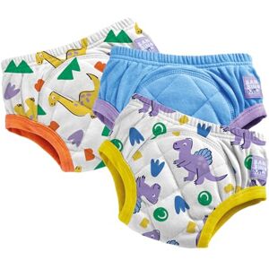 Mitac British Brand (3 Pack) Training Pants for Toddlers Reusable Cloth Potty Pants Training Underwear, 2-3 Years, Brave Dinos, Baby and Toddler, Boys and Girls with Cross-Stitch Mitac British Brand (3 Pack) Training Pants for Toddlers Reusable Cloth Potty Pants Training Underwear, 2-3 Years, Brave Dinos, Baby and Toddler, Boys and Girls with Cross-Stitch