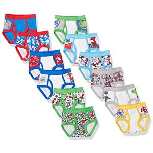 Spiderman Marvel Boys' Superhero & Count Down Box of 12pk 100% Cotton Briefs with Potty Training Chart & Stickers Sizes 2/3t, 4t, 5t, Spidyfriends12pkbox, 2-3 Years (pack of 12) Spiderman Marvel Boys' Superhero & Count Down Box of 12pk 100% Cotton Briefs with Potty Training Chart & Stickers Sizes 2/3t, 4t, 5t, Spidyfriends12pkbox, 2-3 Years (pack of 12)
