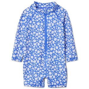 Amazon Essentials Unisex Babies' Long-Sleeve One-Piece Rashguard, Blue Ditsy Floral, 3-6 Months Amazon Essentials Unisex Babies' Long-Sleeve One-Piece Rashguard, Blue Ditsy Floral, 3-6 Months