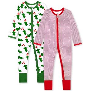 Bramble & Bear 2-Pack Toddler & Baby Sleepsuits for Boys & Girls Organic Cotton, Super Soft Baby Sleepwear Full Zip Sleepsuits with Easy Accessibility Stretch Fit and Footless Bramble & Bear 2-Pack Toddler & Baby Sleepsuits for Boys & Girls Organic Cotton, Super Soft Baby Sleepwear Full Zip Sleepsuits with Easy Accessibility Stretch Fit and Footless