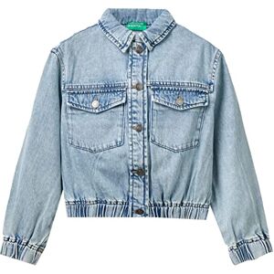 United Colors of Benetton Girl's Jacket 25hhcn02e, Blue Denim 901, One Size United Colors of Benetton Girl's Jacket 25hhcn02e, Blue Denim 901, One Size