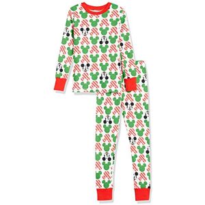 Amazon Essentials Disney Marvel Star Wars Boys' Snug-Fit Cotton Pyjama Sleepwear Sets, Mickey Holiday Baby and Kids, 8 Years Amazon Essentials Disney Marvel Star Wars Boys' Snug-Fit Cotton Pyjama Sleepwear Sets, Mickey Holiday Baby and Kids, 8 Years