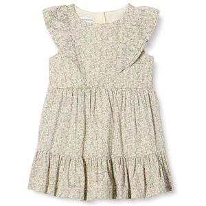 Amazon Essentials Girls' Ruffled Woven Dress, Ivory Posey Floral, 6-7 Years Amazon Essentials Girls' Ruffled Woven Dress, Ivory Posey Floral, 6-7 Years