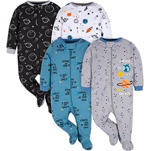 Gerber Baby Boys 4 Pack Sleep 'N Play Footie Gerber Baby Boys 4 Pack Sleep 'N Play Footie