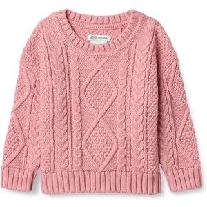 Amazon Essentials x Sofia Grainge Boys' Cable Crewneck Jumper, Blush, 6-7 Years Amazon Essentials x Sofia Grainge Boys' Cable Crewneck Jumper, Blush, 6-7 Years