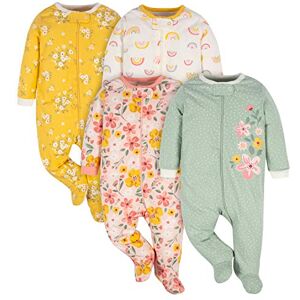 Gerber Baby Girls' 5-Pack Short Sleeve Variety Onesies Bodysuits Gerber Baby Girls' 5-Pack Short Sleeve Variety Onesies Bodysuits
