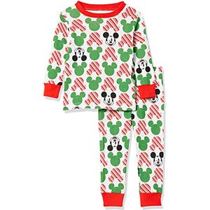 Amazon Essentials Disney Marvel Star Wars Unisex Babies' Snug-Fit Cotton Pyjama Sleepwear Sets, Mickey Holiday Baby and Kids, 18 Months Amazon Essentials Disney Marvel Star Wars Unisex Babies' Snug-Fit Cotton Pyjama Sleepwear Sets, Mickey Holiday Baby and Kids, 18 Months