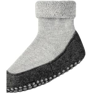 FALKE Unisex Kids Cosyshoe Minis K Hp Wool Grips On Sole 1 Pair Grip socks, Grey Light 3400, 6/7 UK Child FALKE Unisex Kids Cosyshoe Minis K Hp Wool Grips On Sole 1 Pair Grip socks, Grey Light 3400, 6/7 UK Child
