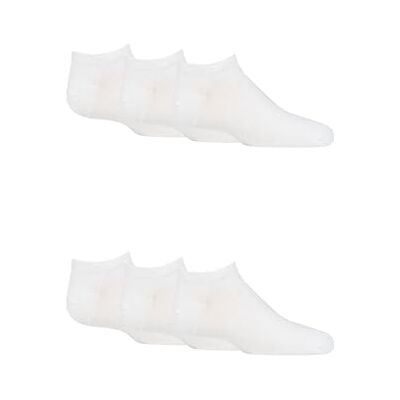 SockShop Kids Bamboo Trainer Socks Boys & Girls, Plain, Soft & Breathable with Smooth Toe Seams 6 Pair Multipack Ages 1-14 Years SockShop Kids Bamboo Trainer Socks Boys & Girls, Plain, Soft & Breathable with Smooth Toe Seams 6 Pair Multipack Ages 1-14 Years