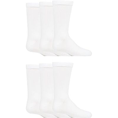 SockShop Kids Bamboo School Socks Boys Girls Plain Striped Breathable, Soft, Cooling Socks Comfort Cuff Smooth Toe Seams 6 Pairs SockShop Kids Bamboo School Socks Boys Girls Plain Striped Breathable, Soft, Cooling Socks Comfort Cuff Smooth Toe Seams 6 Pairs