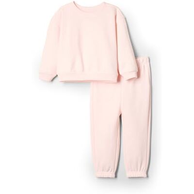 Amazon Essentials x Sofia Grainge Unisex Babies' Sweatshirt and Sweatpant Set, Pale Pink, 24 Months Amazon Essentials x Sofia Grainge Unisex Babies' Sweatshirt and Sweatpant Set, Pale Pink, 24 Months