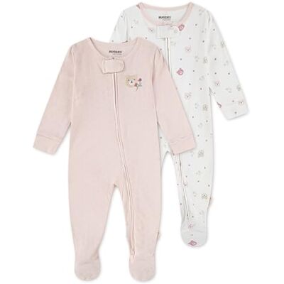 HUGGIES Footed Coveralls 2-Pack HUGGIES Footed Coveralls 2-Pack