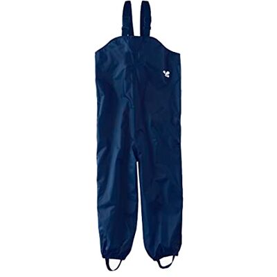 Muddy Puddles Unisex Kid's Recycled Originals Waterproof Dungarees, Navy Blue, 4-5 Years Muddy Puddles Unisex Kid's Recycled Originals Waterproof Dungarees, Navy Blue, 4-5 Years