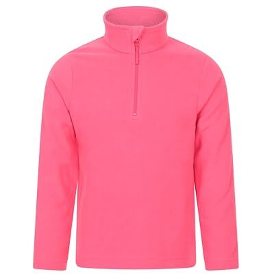 Mountain Warehouse Camber Kids Half-Zip Fleece Jumper Boys & Girls Lightweight & Breathable Soft Microfleece Sweatshirt for Comfort, Anti-Pill & Thermal Winter Hoodie for School Mountain Warehouse Camber Kids Half-Zip Fleece Jumper Boys & Girls Lightweight & Breathable Soft Microfleece Sweatshirt for Comfort, Anti-Pill & Thermal Winter Hoodie for School