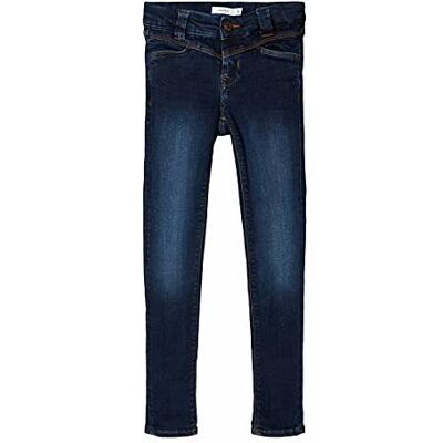 NAME IT Girl's Nkfpolly Dnmbatay 3405 Bru Pant Bet Noos Trousers, Dark Blue Denim, 2-3 Years NAME IT Girl's Nkfpolly Dnmbatay 3405 Bru Pant Bet Noos Trousers, Dark Blue Denim, 2-3 Years