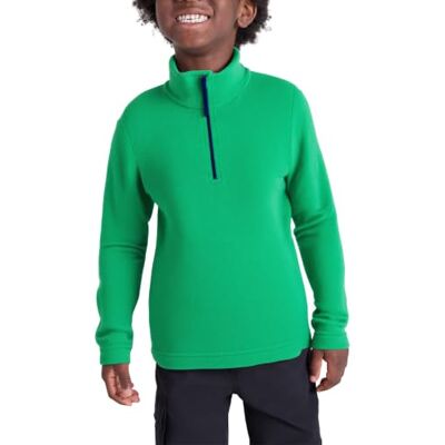 Mountain Warehouse Camber Kids Half-Zip Fleece Jumper Boys & Girls Lightweight & Breathable Soft Microfleece Sweatshirt for Comfort, Anti-Pill & Thermal Winter Hoodie for School Mountain Warehouse Camber Kids Half-Zip Fleece Jumper Boys & Girls Lightweight & Breathable Soft Microfleece Sweatshirt for Comfort, Anti-Pill & Thermal Winter Hoodie for School