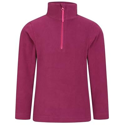 Mountain Warehouse Camber Kids Half-Zip Fleece Jumper Boys & Girls Lightweight & Breathable Soft Microfleece Sweatshirt for Comfort, Anti-Pill & Thermal Winter Hoodie for School Mountain Warehouse Camber Kids Half-Zip Fleece Jumper Boys & Girls Lightweight & Breathable Soft Microfleece Sweatshirt for Comfort, Anti-Pill & Thermal Winter Hoodie for School