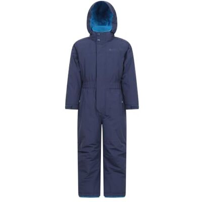 Mountain Warehouse Cloud Kids Waterproof Snowsuit Girls & Boys Breathable & Adjustable Winter One Piece, Soft Fleece Lining Jumpsuit for Warmth & Comfort, For Ski & Winter Mountain Warehouse Cloud Kids Waterproof Snowsuit Girls & Boys Breathable & Adjustable Winter One Piece, Soft Fleece Lining Jumpsuit for Warmth & Comfort, For Ski & Winter