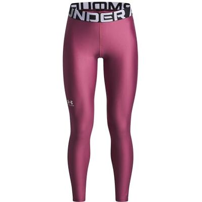 Under Armour Girls' HeatGear Legging, Super-Light Girls' Leggings for Sports, PE and Athletics, Sports Leggings with Stretchy Material,Fuchsia Dusk / / White,YMD Under Armour Girls' HeatGear Legging, Super-Light Girls' Leggings for Sports, PE and Athletics, Sports Leggings with Stretchy Material,Fuchsia Dusk / / White,YMD