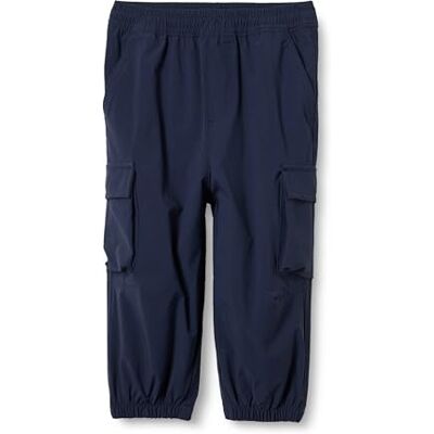 Amazon Essentials Unisex Kids' Cargo Parachute Trousers, Navy, 11-12 Years Amazon Essentials Unisex Kids' Cargo Parachute Trousers, Navy, 11-12 Years