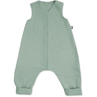 Julius Zöllner Jumper Muslin, 0.5 Tog, Washable at 40°C, Made in Germany, Oeko-Tex Standard 100, Green, Size 92 Julius Zöllner Jumper Muslin, 0.5 Tog, Washable at 40°C, Made in Germany, Oeko-Tex Standard 100, Green, Size 92