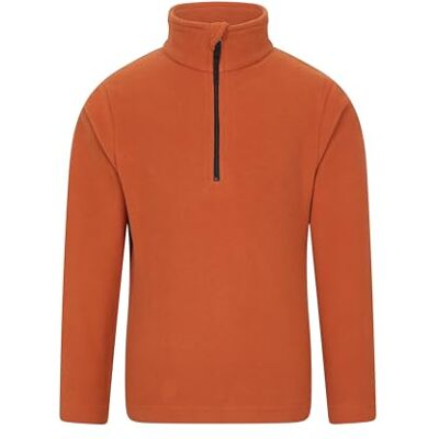 Mountain Warehouse Camber Kids Half-Zip Fleece Jumper Boys & Girls Lightweight & Breathable Soft Microfleece Sweatshirt for Comfort, Anti-Pill & Thermal Winter Hoodie for School Mountain Warehouse Camber Kids Half-Zip Fleece Jumper Boys & Girls Lightweight & Breathable Soft Microfleece Sweatshirt for Comfort, Anti-Pill & Thermal Winter Hoodie for School