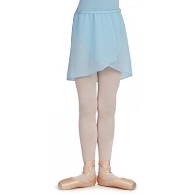 Capezio Girl's Chiffon Wrap Girls Skirt, Light Blue, 8 Years UK Capezio Girl's Chiffon Wrap Girls Skirt, Light Blue, 8 Years UK