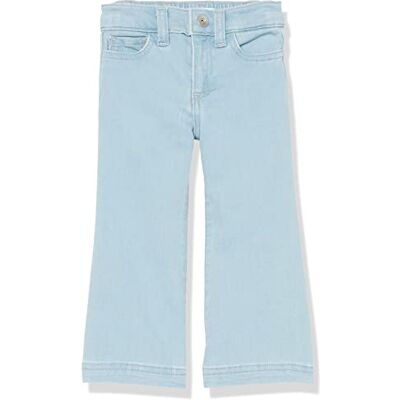 Amazon Essentials Girls' Wide Leg Jeans, Dark Indigo, 10 Years Amazon Essentials Girls' Wide Leg Jeans, Dark Indigo, 10 Years
