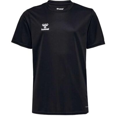 hummel Essential Jersey Sports Shirt Children – Sports Shirt Girls and Boys – Jersey – T-Shirt Short Sleeve – Breathable and Quick Drying – Made from 100% Recycled Polyester Black hummel Essential Jersey Sports Shirt Children – Sports Shirt Girls and Boys – Jersey – T-Shirt Short Sleeve – Breathable and Quick Drying – Made from 100% Recycled Polyester Black