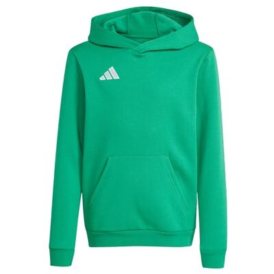 adidas Unisex Kids Entrada26 Hoodie Kids Sweatshirt, team green/white, 5-6 Years adidas Unisex Kids Entrada26 Hoodie Kids Sweatshirt, team green/white, 5-6 Years