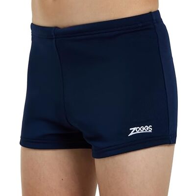 Zoggs Boy's Cottesloe Hip Racer Board Shorts, Navy, 12 Years Zoggs Boy's Cottesloe Hip Racer Board Shorts, Navy, 12 Years