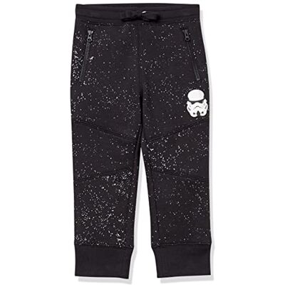 Amazon Essentials Disney Marvel Star Wars Boys' Zip-Pocket Fleece Jogger Trousers (Previously Spotted Zebra), Star Wars Space, 3 Years Amazon Essentials Disney Marvel Star Wars Boys' Zip-Pocket Fleece Jogger Trousers (Previously Spotted Zebra), Star Wars Space, 3 Years