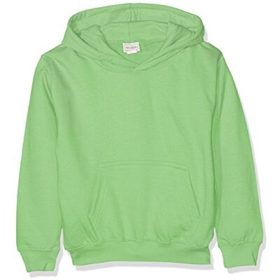 Just Hoods JH001K Lime Green Kids Hoodie - Kids Hoodie Just Hoods JH001K Lime Green Kids Hoodie - Kids Hoodie
