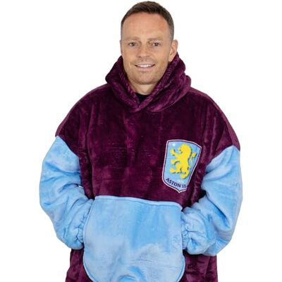The Gift Scholars Aston Villa FC Officially Licensed Youth Oversized Sherpa Fleece Hoodie – Ultra-Soft, Cozy Wearable for Kids and Boys The Gift Scholars Aston Villa FC Officially Licensed Youth Oversized Sherpa Fleece Hoodie – Ultra-Soft, Cozy Wearable for Kids and Boys