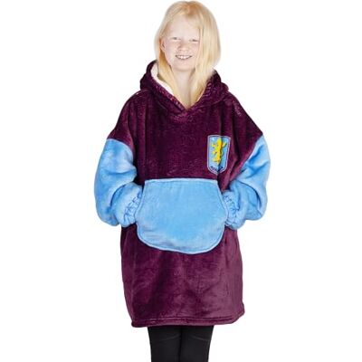 The Gift Scholars Aston Villa FC Officially Licensed Kids Oversized Sherpa Fleece Hoodie – Ultra-Soft, Cozy Wearable for Kids and Boys The Gift Scholars Aston Villa FC Officially Licensed Kids Oversized Sherpa Fleece Hoodie – Ultra-Soft, Cozy Wearable for Kids and Boys