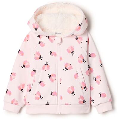Amazon Essentials x Sofia Grainge Unisex Babies' Zip Hoodie Sweatshirt, Pale Pink Ladybirds, 0 Months Amazon Essentials x Sofia Grainge Unisex Babies' Zip Hoodie Sweatshirt, Pale Pink Ladybirds, 0 Months