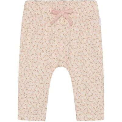 Noppies Baby Girls' Trousers Relaxed Fit Long AOP Girl, Egret P707, 68 Noppies Baby Girls' Trousers Relaxed Fit Long AOP Girl, Egret P707, 68
