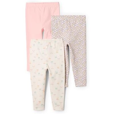 Amazon Essentials x Sofia Grainge Baby Girls' Legging, Pack of 3, Bunny Faces/Pink/Round Trees, 24 Months Amazon Essentials x Sofia Grainge Baby Girls' Legging, Pack of 3, Bunny Faces/Pink/Round Trees, 24 Months