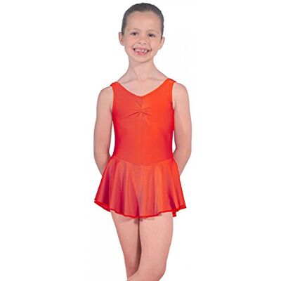 Roch Valley Dancewear Central Sleeveless ISTD Junior Lycra Leotard With Skirt Roch Valley Dancewear Central Sleeveless ISTD Junior Lycra Leotard With Skirt