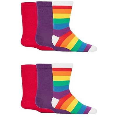 SockShop Kids Bamboo School Socks Boys Girls Plain Striped Breathable, Soft, Cooling Socks Comfort Cuff Smooth Toe Seams 6 Pairs SockShop Kids Bamboo School Socks Boys Girls Plain Striped Breathable, Soft, Cooling Socks Comfort Cuff Smooth Toe Seams 6 Pairs