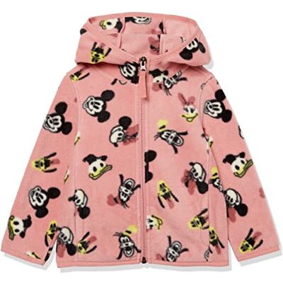 Amazon Essentials Disney Marvel Star Wars Princess Girls' Polar Fleece Full-Zip Hoodie Jackets, Minnie and Friends, 10 Years Amazon Essentials Disney Marvel Star Wars Princess Girls' Polar Fleece Full-Zip Hoodie Jackets, Minnie and Friends, 10 Years
