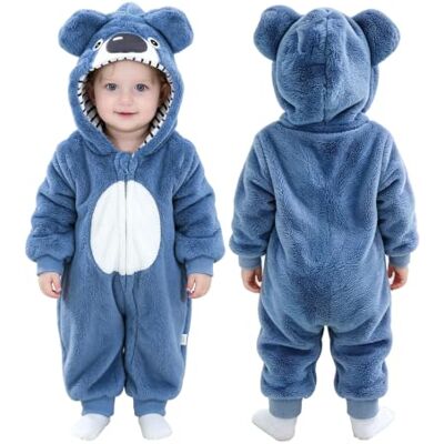 Doladola Unisex Baby Spring Autumn Animal Romper Baby Boys Girls Flannel One Piece Pyjamas Doladola Unisex Baby Spring Autumn Animal Romper Baby Boys Girls Flannel One Piece Pyjamas