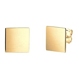 Elli Earrings Women Square Motif Basic Trend in 925 Sterling Silver Elli Earrings Women Square Motif Basic Trend in 925 Sterling Silver