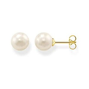 Thomas Sabo Ladies 18 carat (750) bicolor Irregular Stud Earrings H1431-430-14 Thomas Sabo Ladies 18 carat (750) bicolor Irregular Stud Earrings H1431-430-14