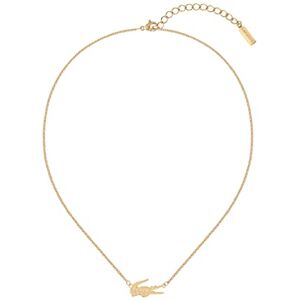 Lacoste Women's CROCODILE Collection Pendant Necklace available in silver, yellow gold or carnation gold Lacoste Women's CROCODILE Collection Pendant Necklace available in silver, yellow gold or carnation gold